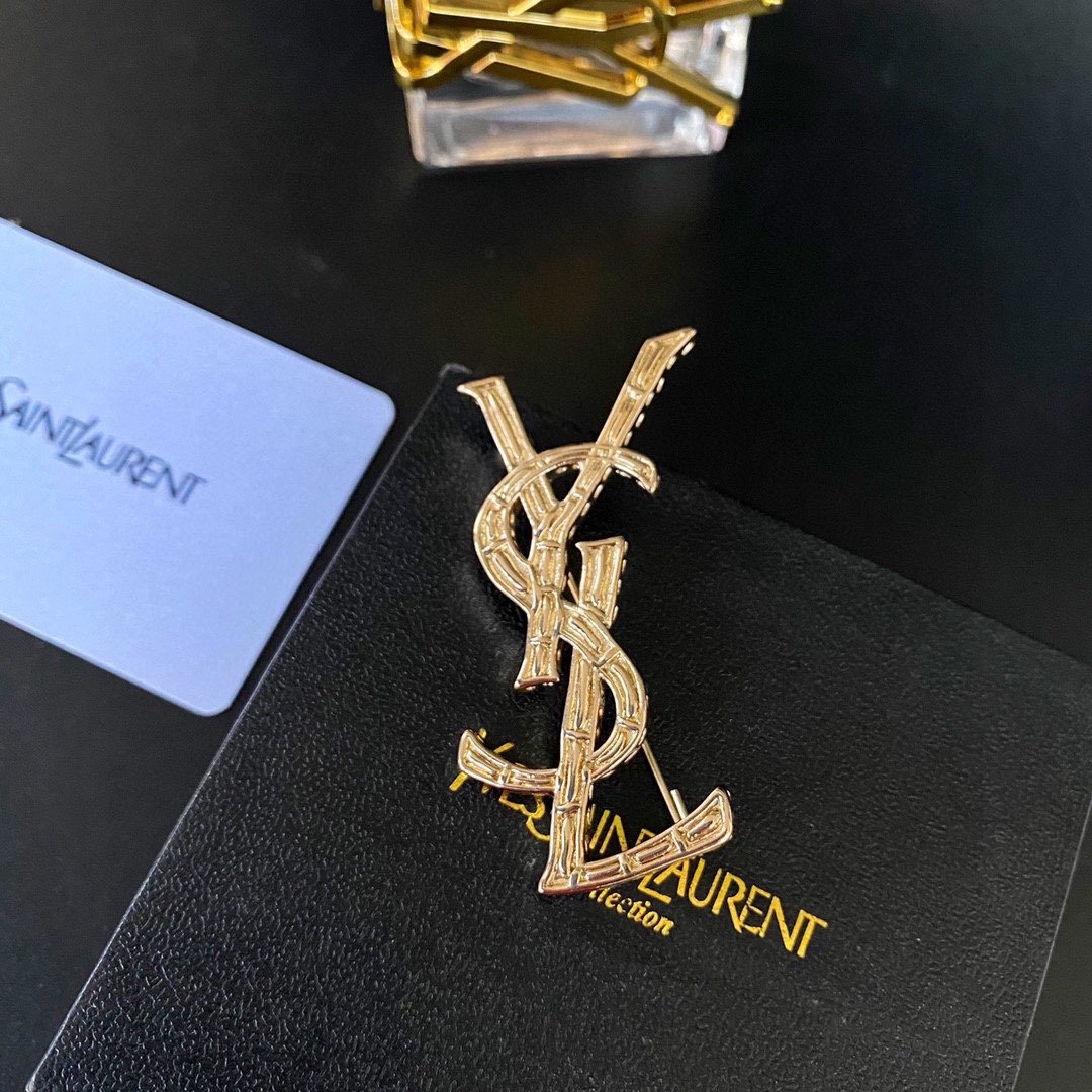 fake ysl brooch