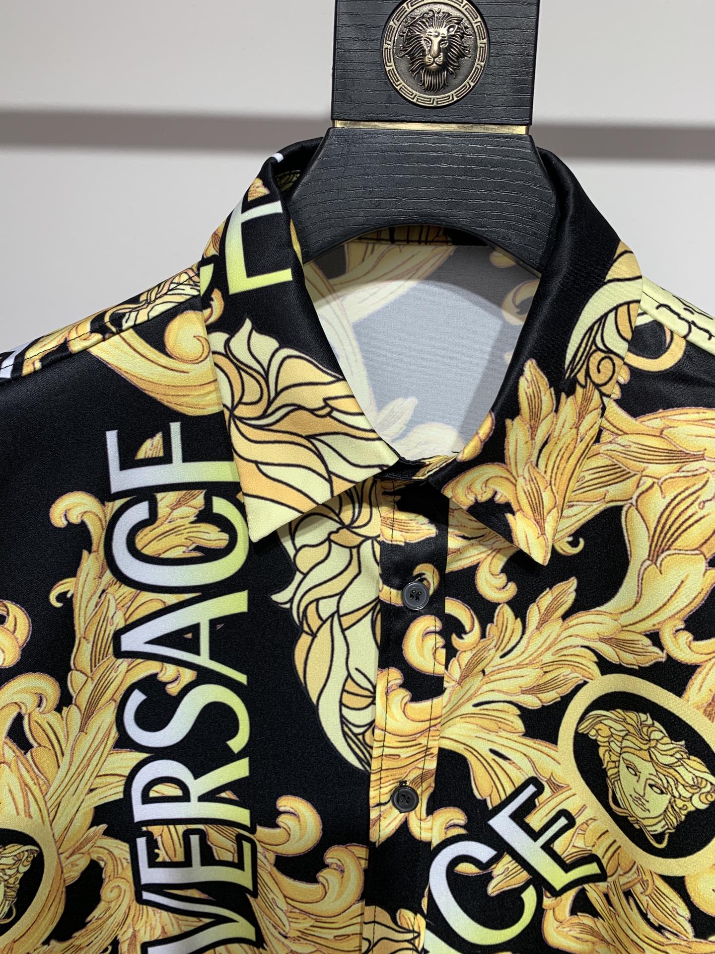 Versace Shirts Long Sleeved For Men 885264 45.00 USD, Wholesale