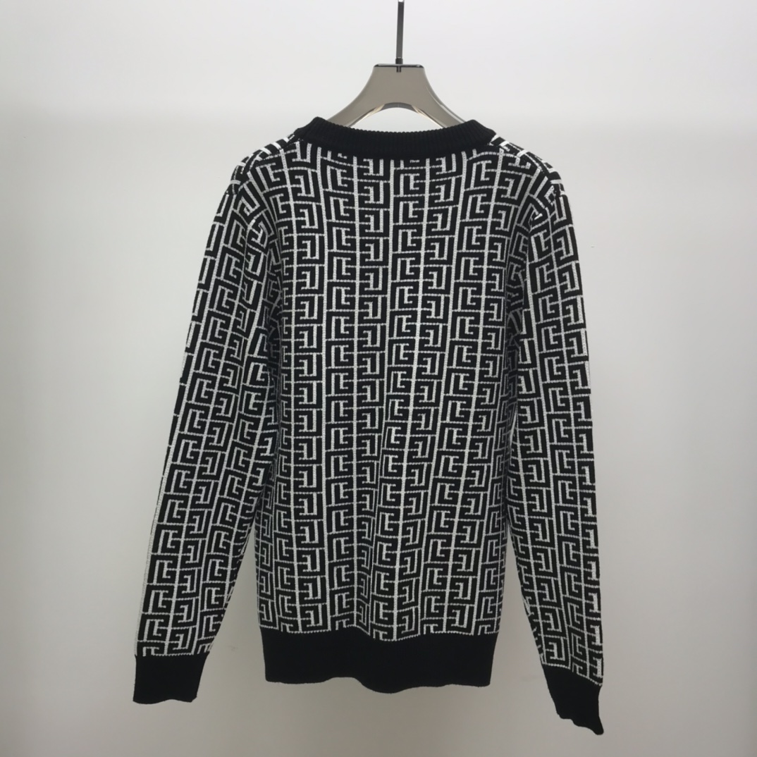 Balmain Sweaters Long Sleeved For Unisex #885294 $52.00 USD, Wholesale ...