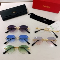 $44.00 USD Cartier AAA Quality Sunglasses #879808