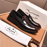 $85.00 USD Prada Leather Shoes For Men #881357