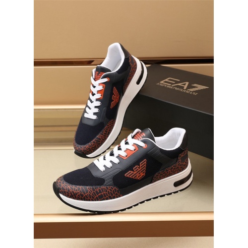 Armani Casual Shoes For Men #885443 $82.00 USD, Wholesale Replica Armani Casual Shoes