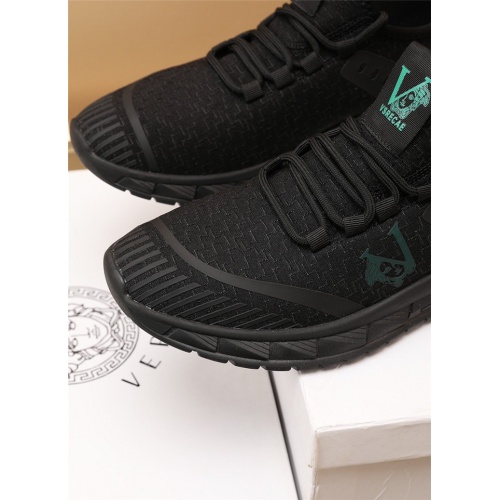 Replica Versace Casual Shoes For Men #885458 $80.00 USD for Wholesale