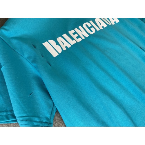 Replica Balenciaga T-Shirts Short Sleeved For Unisex #885466 $36.00 USD for Wholesale