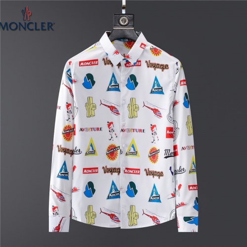 Moncler Shirts Long Sleeved For Men #885479 $41.00 USD, Wholesale Replica Moncler Shirts