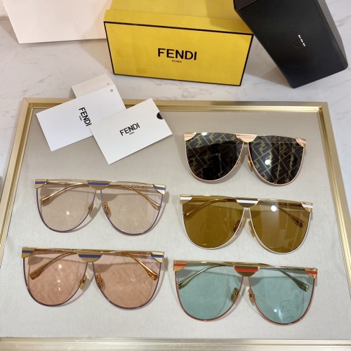 Replica Fendi AAA Quality Sunglasses #885678 $60.00 USD for Wholesale