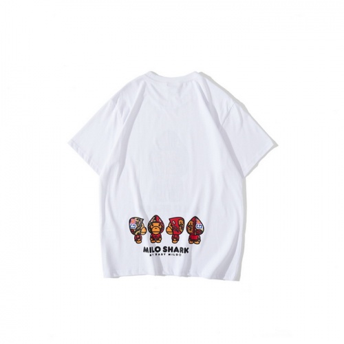 Replica Bape T-Shirts Short Sleeved For Men #885698 $25.00 USD for Wholesale