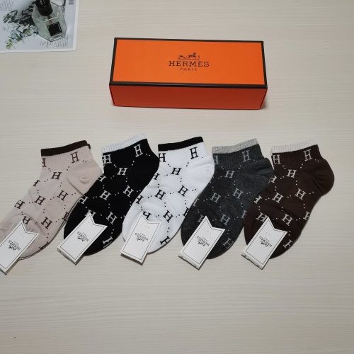 Hermes Socks #885703 $27.00 USD, Wholesale Replica Hermes Socks
