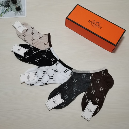 Replica Hermes Socks #885703 $27.00 USD for Wholesale