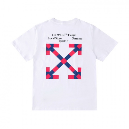 Off-White T-Shirts Short Sleeved For Men #885812 $29.00 USD, Wholesale Replica Off-White T-Shirts