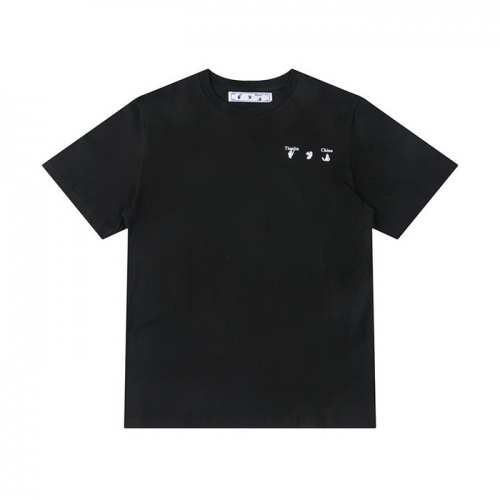 Replica Off-White T-Shirts Short Sleeved For Men #885813 $29.00 USD for Wholesale