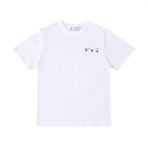 Replica Off-White T-Shirts Short Sleeved For Men #885814 $29.00 USD for Wholesale