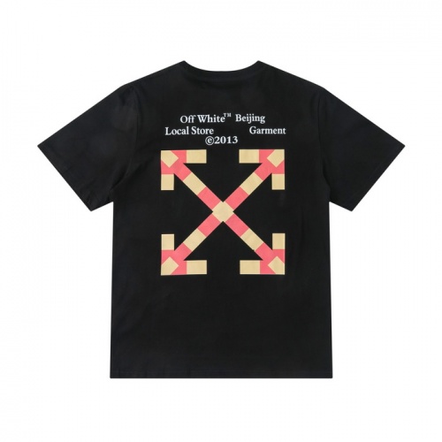 Off-White T-Shirts Short Sleeved For Men #885815 $29.00 USD, Wholesale Replica Off-White T-Shirts