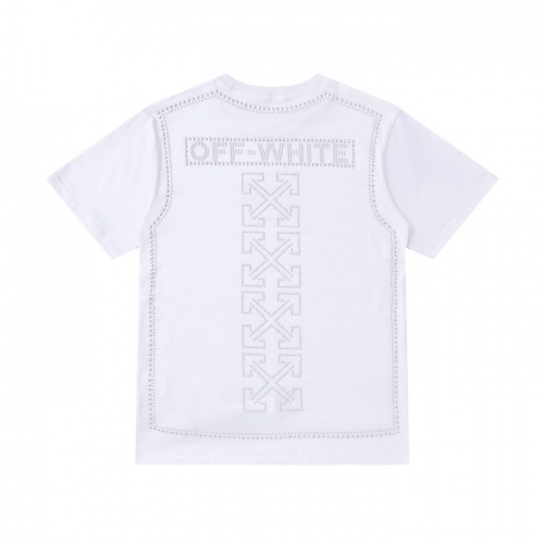 Off-White T-Shirts Short Sleeved For Men #885821 $34.00 USD, Wholesale Replica Off-White T-Shirts