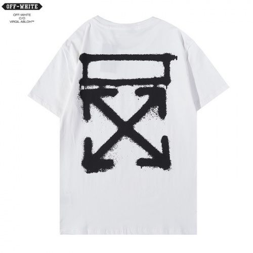 Off-White T-Shirts Short Sleeved For Men #885822 $25.00 USD, Wholesale Replica Off-White T-Shirts