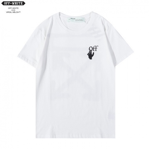 Replica Off-White T-Shirts Short Sleeved For Men #885822 $25.00 USD for Wholesale