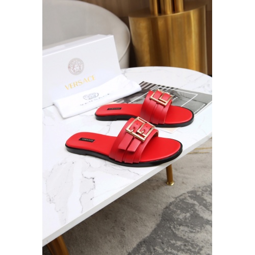Replica Versace Slippers For Women #885907 $68.00 USD for Wholesale