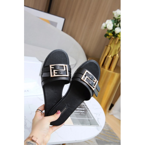 Replica Versace Slippers For Women #885908 $68.00 USD for Wholesale