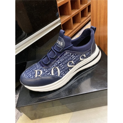 Replica Boss Casual Shoes For Men #885943 $76.00 USD for Wholesale