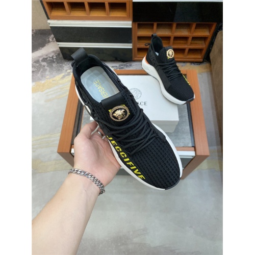 Replica Versace Casual Shoes For Men #885954 $76.00 USD for Wholesale