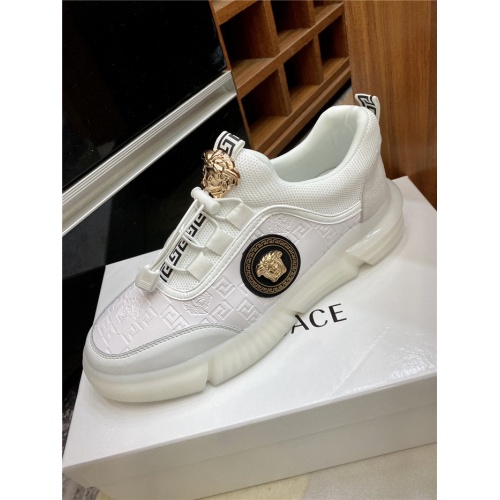 Replica Versace Casual Shoes For Men #885956 $76.00 USD for Wholesale