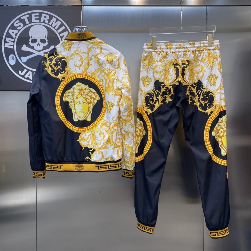 Replica Versace Tracksuits Long Sleeved For Men #885959 $82.00 USD for Wholesale