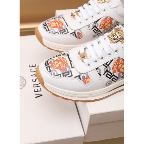 Replica Versace Casual Shoes For Men #885994 $80.00 USD for Wholesale