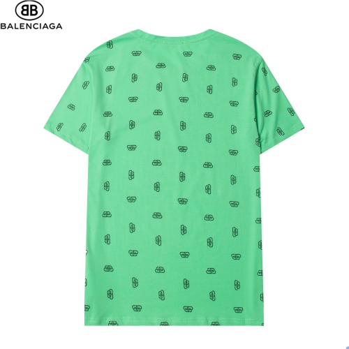 Replica Balenciaga T-Shirts Short Sleeved For Men #886218 $32.00 USD for Wholesale