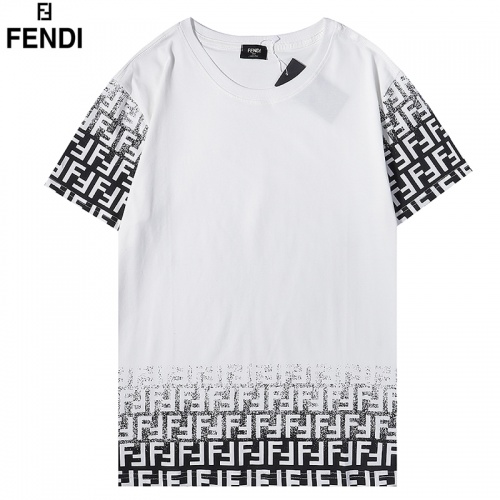 Fendi T-Shirts Short Sleeved For Men #886236 $29.00 USD, Wholesale Replica Fendi T-Shirts