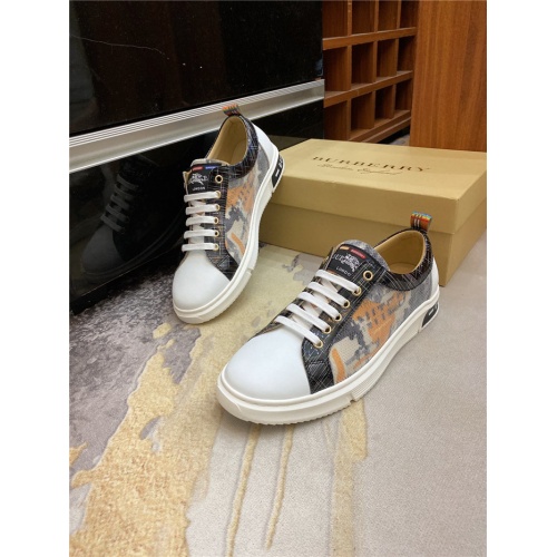 Burberry Casual Shoes For Men #886389 $72.00 USD, Wholesale Replica Burberry Casual Shoes