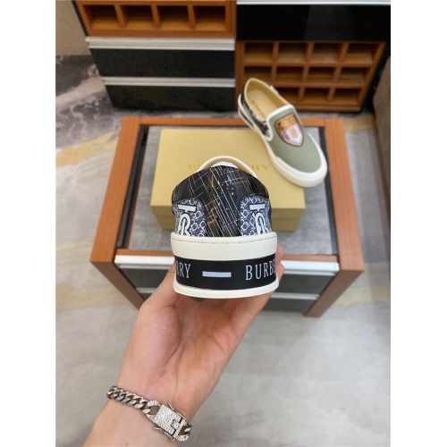 Replica Burberry Casual Shoes For Men #886393 $64.00 USD for Wholesale