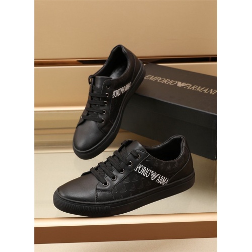 Armani Casual Shoes For Men #886397 $80.00 USD, Wholesale Replica Armani Casual Shoes