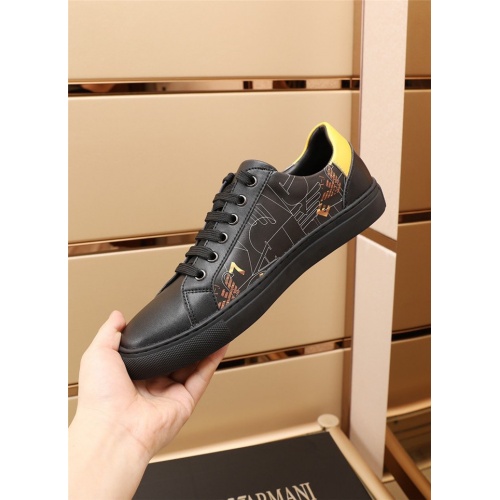 Replica Armani Casual Shoes For Men #886399 $80.00 USD for Wholesale