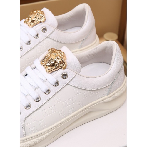 Replica Versace Casual Shoes For Men #886410 $80.00 USD for Wholesale