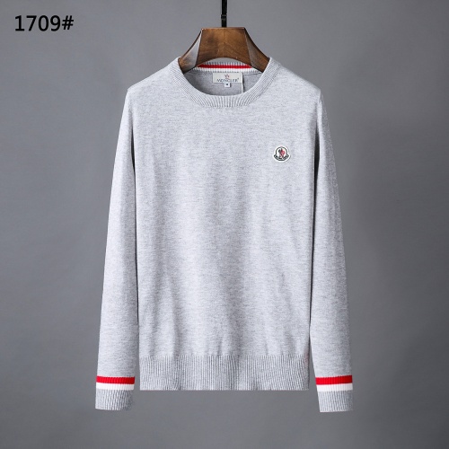 Moncler Sweaters Long Sleeved For Men #886486 $42.00 USD, Wholesale Replica Moncler Sweaters