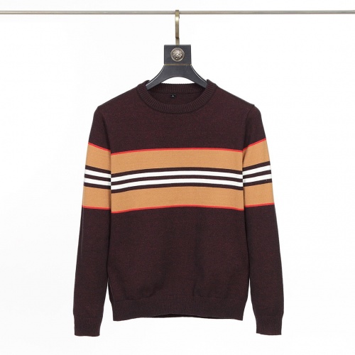 Burberry Sweaters Long Sleeved For Men #886493 $45.00 USD, Wholesale Replica Burberry Sweaters