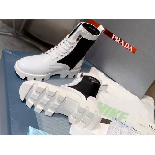 Replica Prada Boots For Women #886523 $98.00 USD for Wholesale