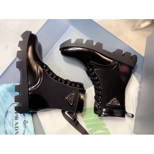Replica Prada Boots For Women #886526 $98.00 USD for Wholesale