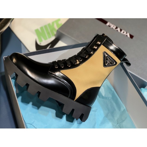 Replica Prada Boots For Women #886527 $98.00 USD for Wholesale