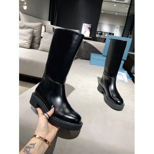 Replica Prada Boots For Women #886538 $115.00 USD for Wholesale