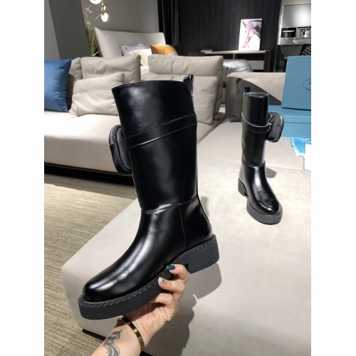 Replica Prada Boots For Women #886539 $130.00 USD for Wholesale