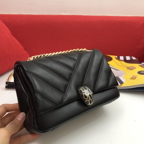 Replica Bvlgari AAA Messenger Bags For Women #886569 $105.00 USD for Wholesale