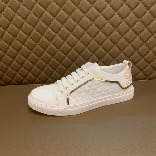 Replica Versace Casual Shoes For Men #886635 $80.00 USD for Wholesale