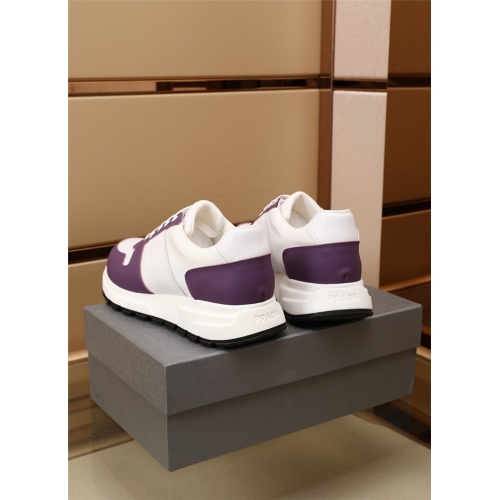 Replica Prada Casual Shoes For Men #886651 $85.00 USD for Wholesale