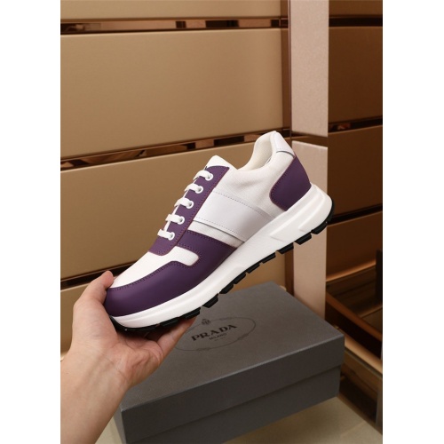 Replica Prada Casual Shoes For Men #886651 $85.00 USD for Wholesale