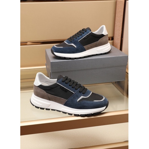 Replica Prada Casual Shoes For Men #886658 $88.00 USD for Wholesale
