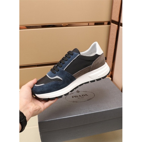 Replica Prada Casual Shoes For Men #886658 $88.00 USD for Wholesale