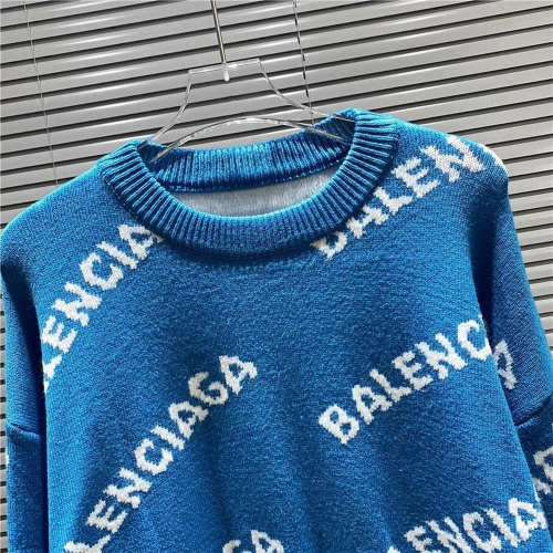 Replica Balenciaga Sweaters Long Sleeved For Unisex #886679 $45.00 USD for Wholesale