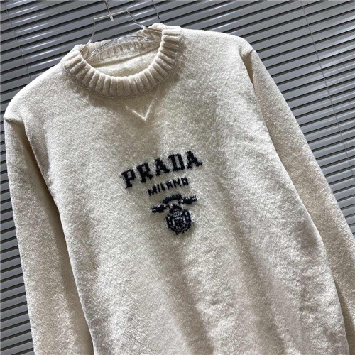 Replica Prada Sweater Long Sleeved For Unisex #886722 $45.00 USD for Wholesale