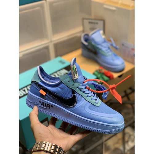 Replica Nike&Off-White Air Force 1 For Men #886984 $93.00 USD for Wholesale